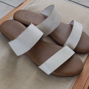 White Casual Sandals